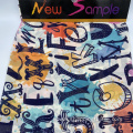 75D 100% Polyester Letter Printing Chiffon Fabric